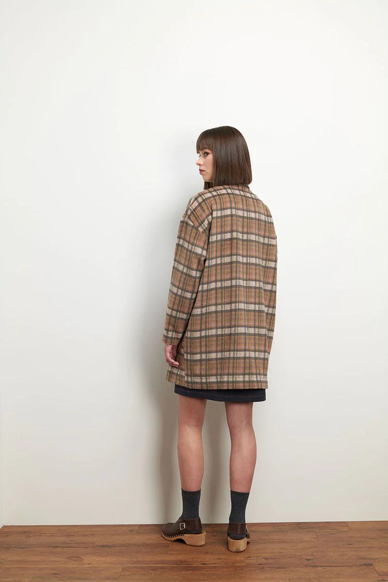 Siren Lupine Check Going Bush Shirt