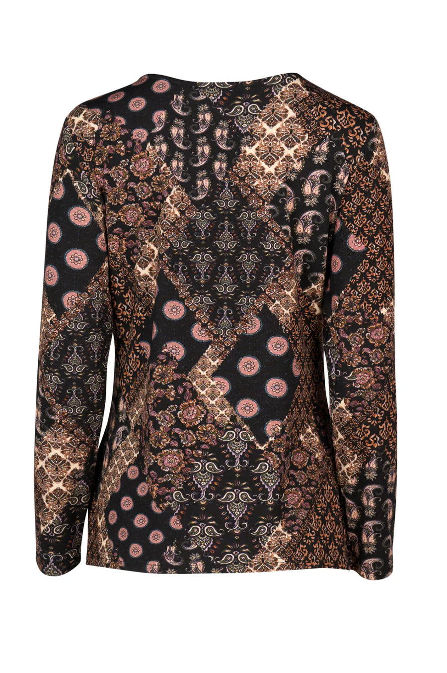 Long Sleeve Round Neck Top