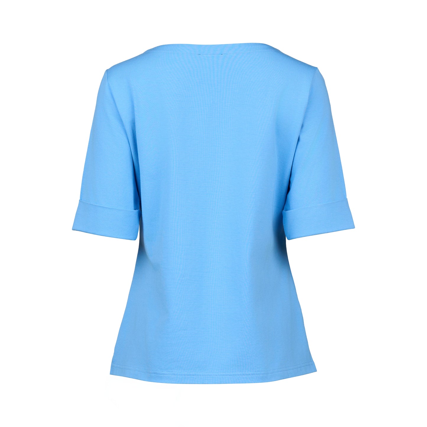 Boat Neck Top Sky