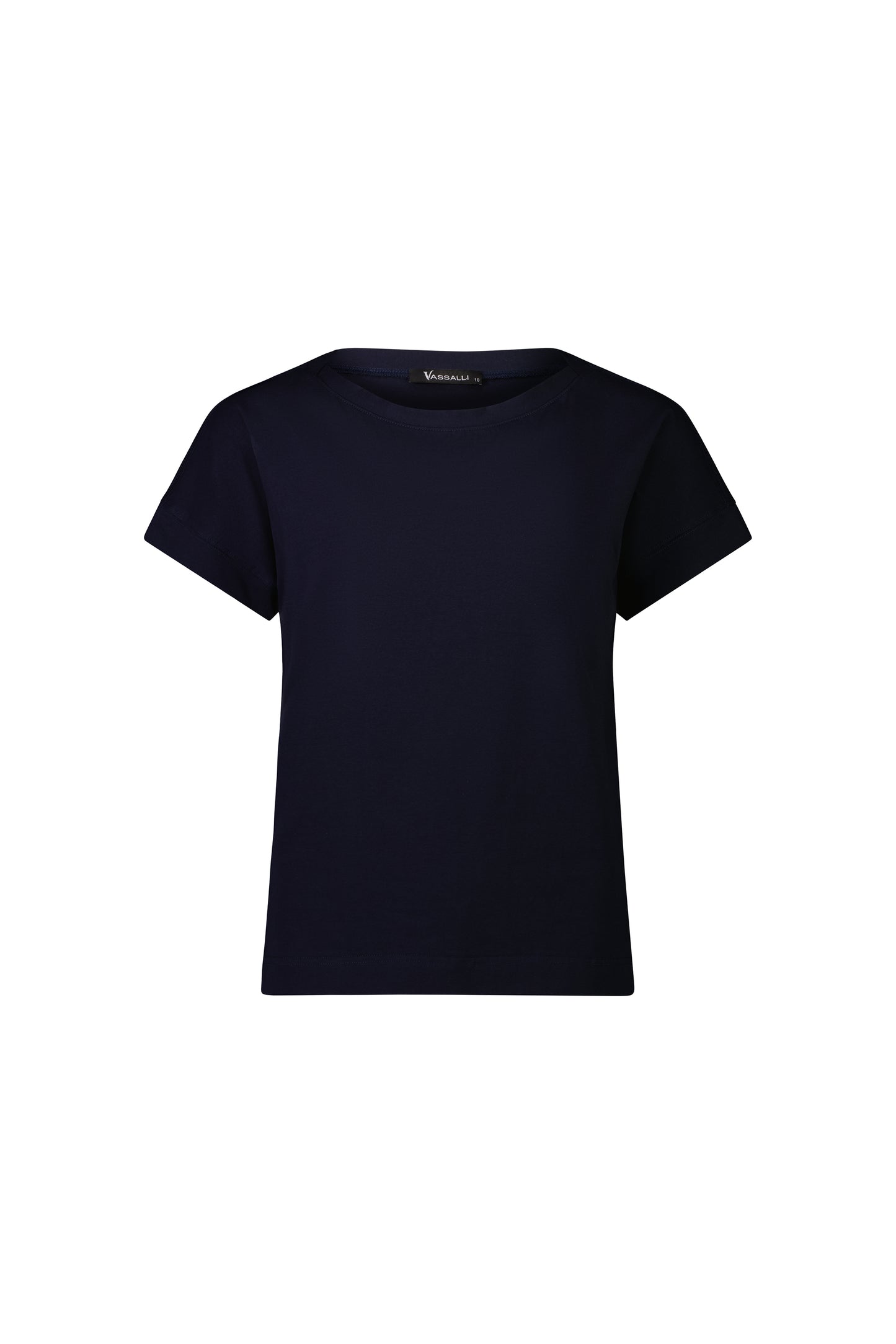 Boat Neck Top Navy