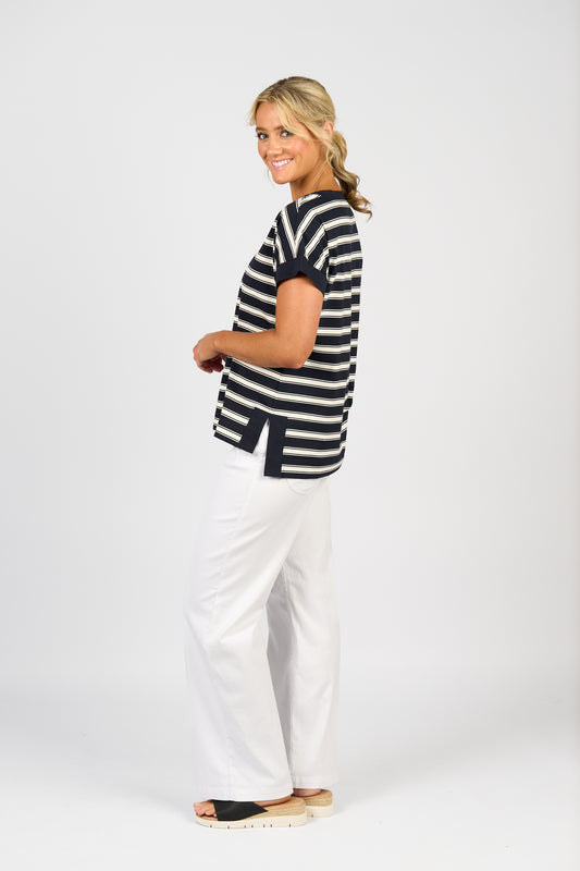 Ink Stripe Top