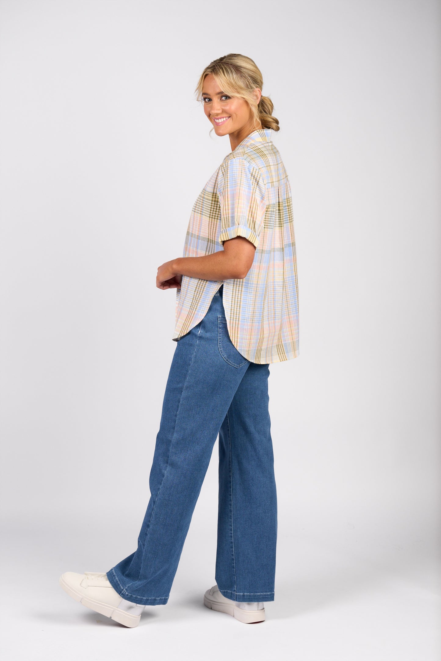 Blue Check Shirt