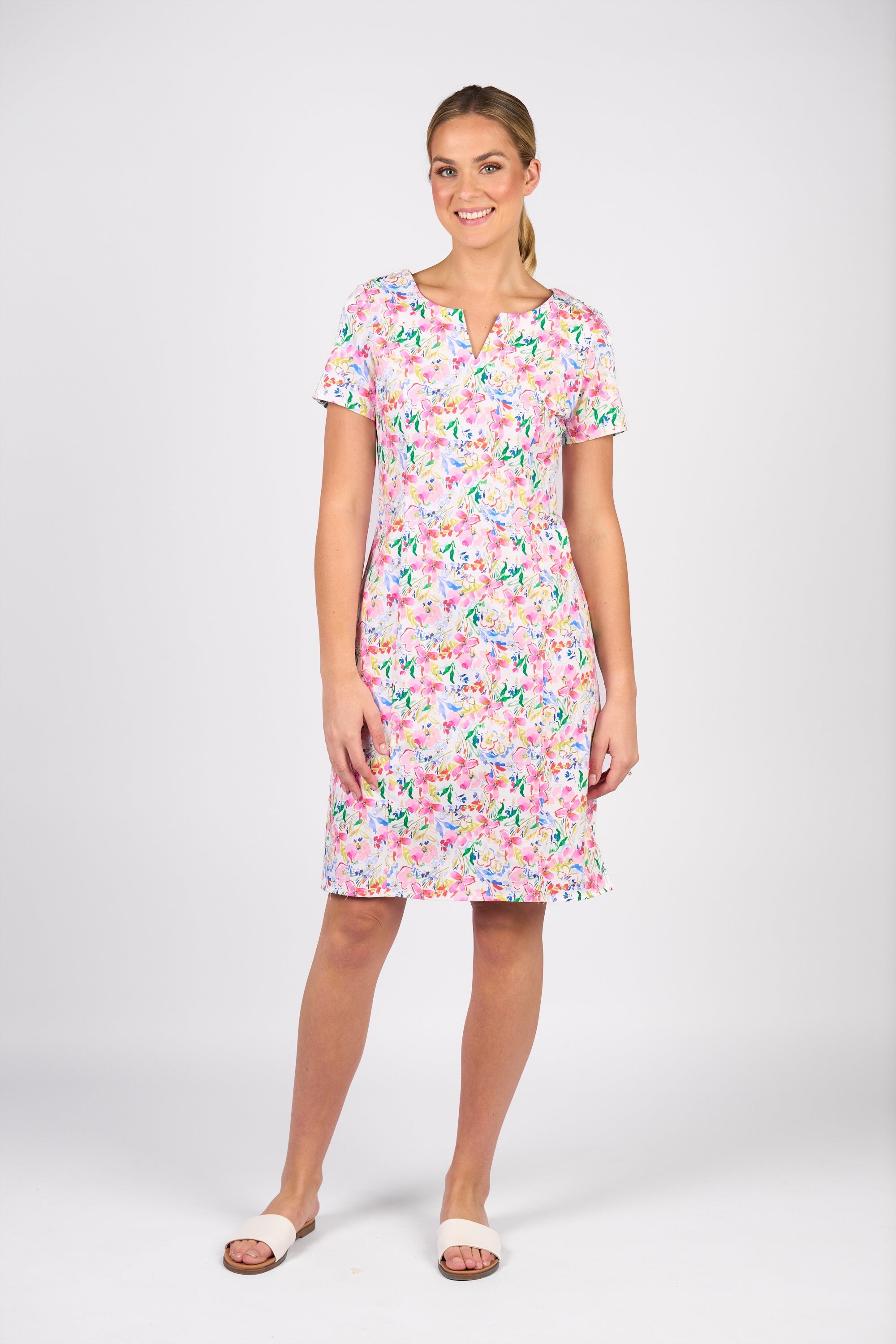Porto Short Sleeve Dress