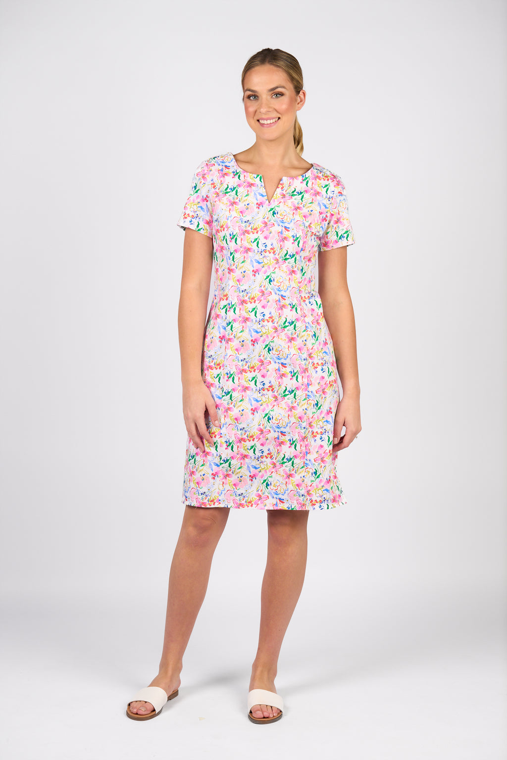 Porto Short Sleeve Dress