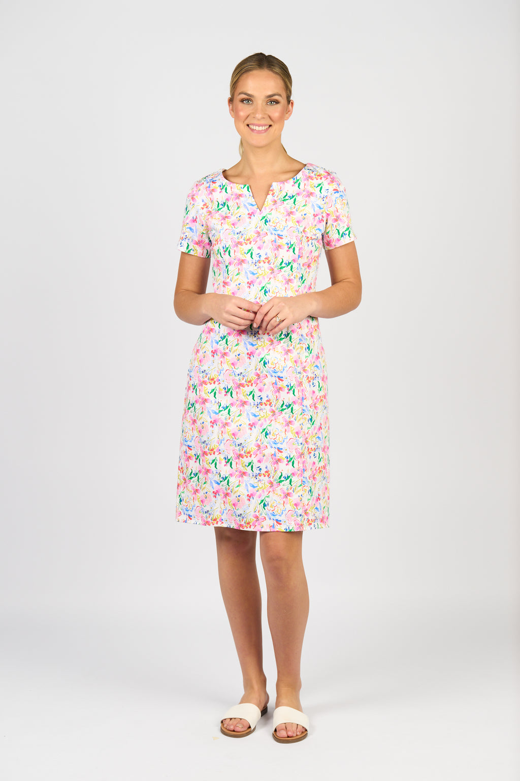 Porto Short Sleeve Dress