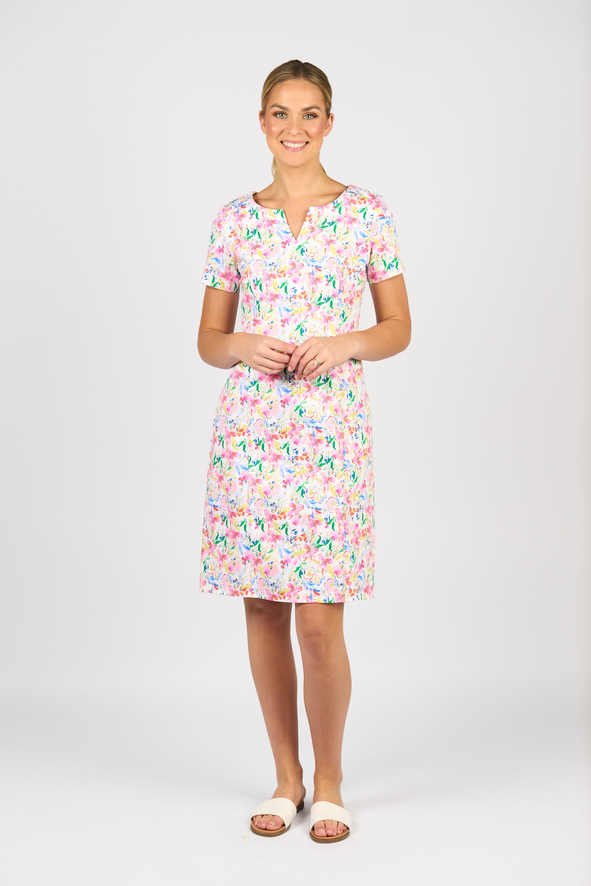 Porto Short Sleeve Dress