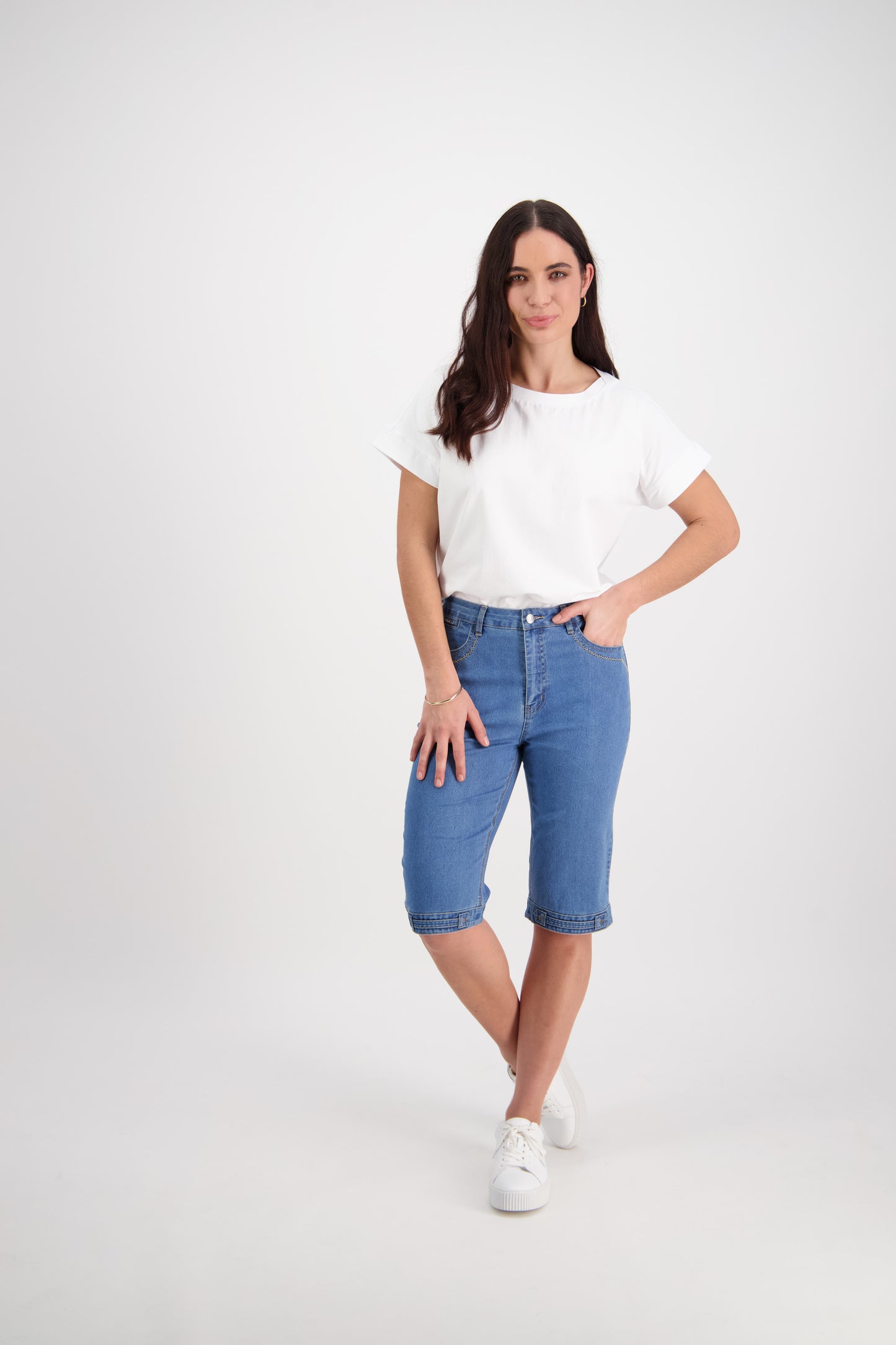 Short Light Denim
