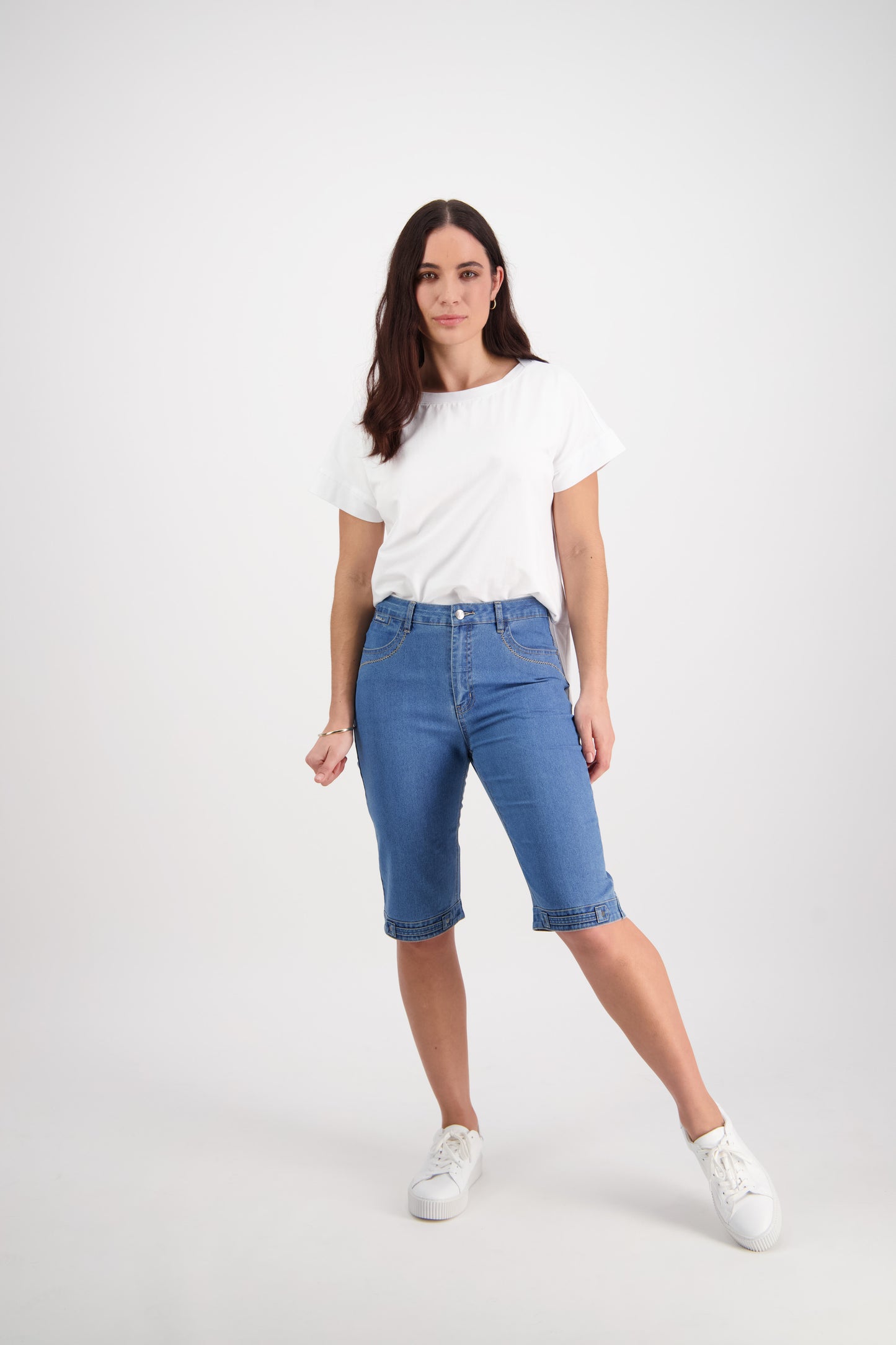 Short Light Denim