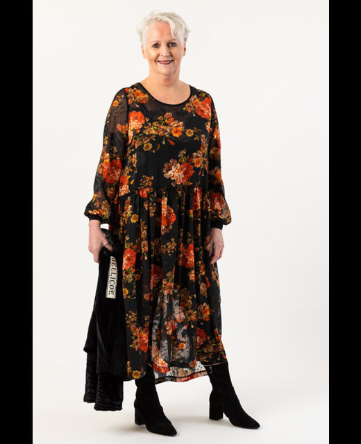 Marmalade Rose Dress by Jellicoe