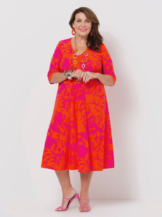 Swish Sunset Dress