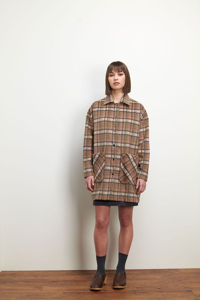Siren Lupine Check Going Bush Shirt