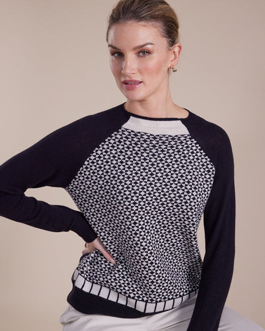 Patterned Mix Jersey by Marco Polo